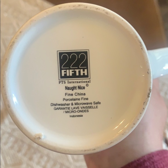 222 FIFTH Christmas Mug - Picture 5 of 5